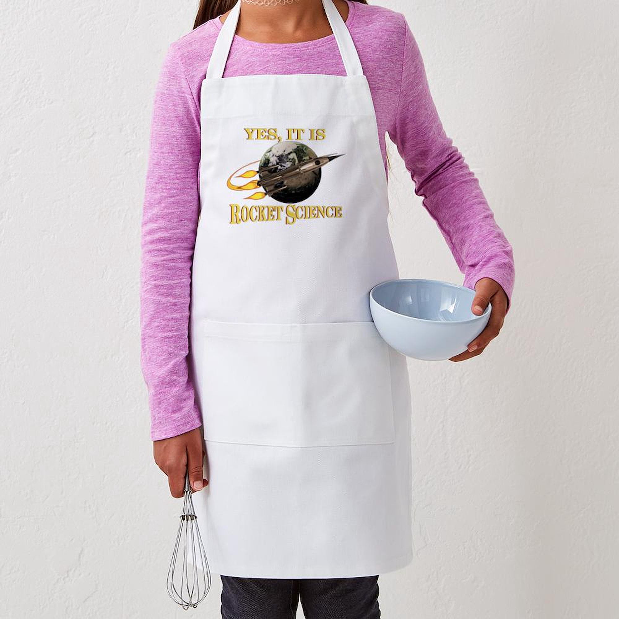 CafePress - Yes, It Is Rocket Science - Kids Apron