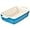 Blue, variant on 4.4 QT Baking Dish, 9x13 Large Casserole Dish for Oven, Ceramic Baking Pan, Rectangular Lasagna Pan Deep with Handles for Baking, Durable Microwave Oven Safe, Red, Series BAKE-BAKE