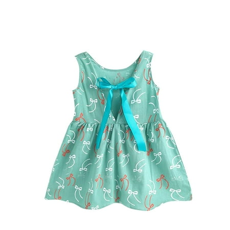 

Fall and Winter Savings Clearance 2024! Antqov Toddler Girl s Dresses Princess Dresses for Girls Girls Summer New Sleeveless Ruffled Herry Embroidery Mesh Princess Bow Skirt Mint Green 6 Years