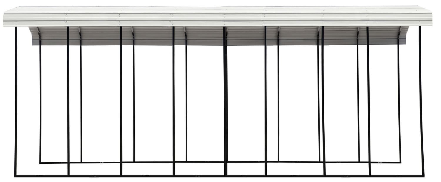 Abri d’auto Arrow, 14x38x14 pi, coquille d’œuf