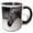 Black/White, variant on 3drose, Zebra in Black and White, 15oz Mug