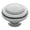 Brass, variant on Baldwin 4446050 1.25 in. Ring Deco Knob, Satin Brass & Black