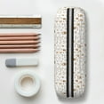 thumbnail image 6 of Uemuo Coffee Printed Leather Pencil Case, Pencil Pouch, Portable Pencil Bag, Pen Case for& Office, 6 of 7