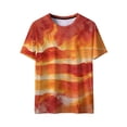 thumbnail image 2 of Cilsoka Ladies Tops and Blouses Short Sleeve, Womens Summer Short Sleeve Floral Print T Shirts Tie Dye Crew Neck Tops Blouses for Women Dressy Casual Tunic Tops, Graphic Trendy Tees, 2 of 6