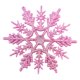 thumbnail image 2 of Copos Nieve Brillantes 10 Cm 24 Piezas Copos Nieve para Y Adultos (rosa), 2 of 9