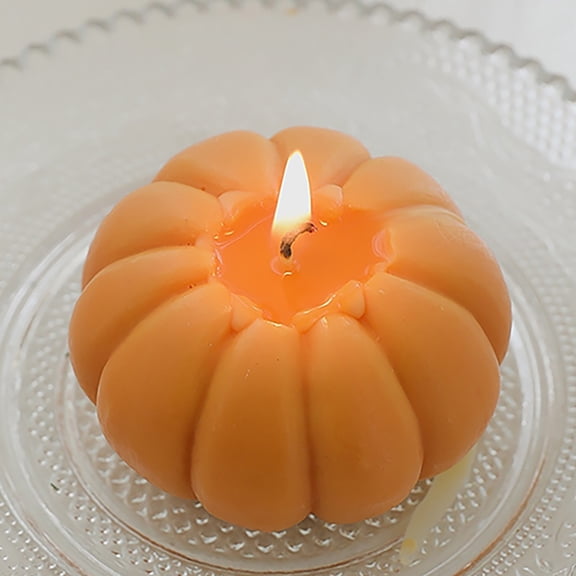 Clearance Under $4 Pumpkin Scented Votive Candle – Soy Wax Halloween Aromatherapy