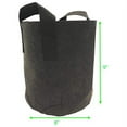 thumbnail image 3 of Viagrow V2GAPOT-10 Breathable Root Aeration Handles (10 Pack), 2 Gallon Fabric Pot, Black, 3 of 3
