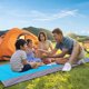 thumbnail image 4 of Manta de playa resistente a la arena, manta de picnic impermeable, esterilla de playa ligera y extragrande, mantas de camping portátiles para viajes, senderismo y accesorios de playa., 4 of 7