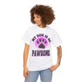 thumbnail image 3 of DJH Apparel | My Dog Is So PAWSOME Funny Unisex T-Shirt, 3 of 6