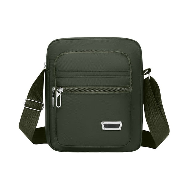 Bolso de Pecho, Material de Tela, Bolso de Cuerpo Cruzado, Bolso de Pecho Deportivo, Bolso de Almacenamiento Portátil de Múltiples Bolsillos