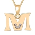 thumbnail image 1 of Xihbxyly Collar con Colgante de Cadena con 26 Letras y Nombre En Inglés para Mujer, 1 of 2