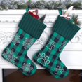 thumbnail image 6 of 18 Inch Knitted Christmas Stockings Decorations Gift Bag for Family Holiday Xmas, 6 of 7