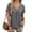 25#Dark Gray, variant on Summer Fashion for Women V Neck Short Sleeve Shirts Casual Pleated Tops Spring Casual Blouses Wine,Size 2XL