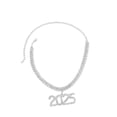 thumbnail image 3 of Collar de Diamantes de Imitación Yinane 2025 Plata, 3 of 8
