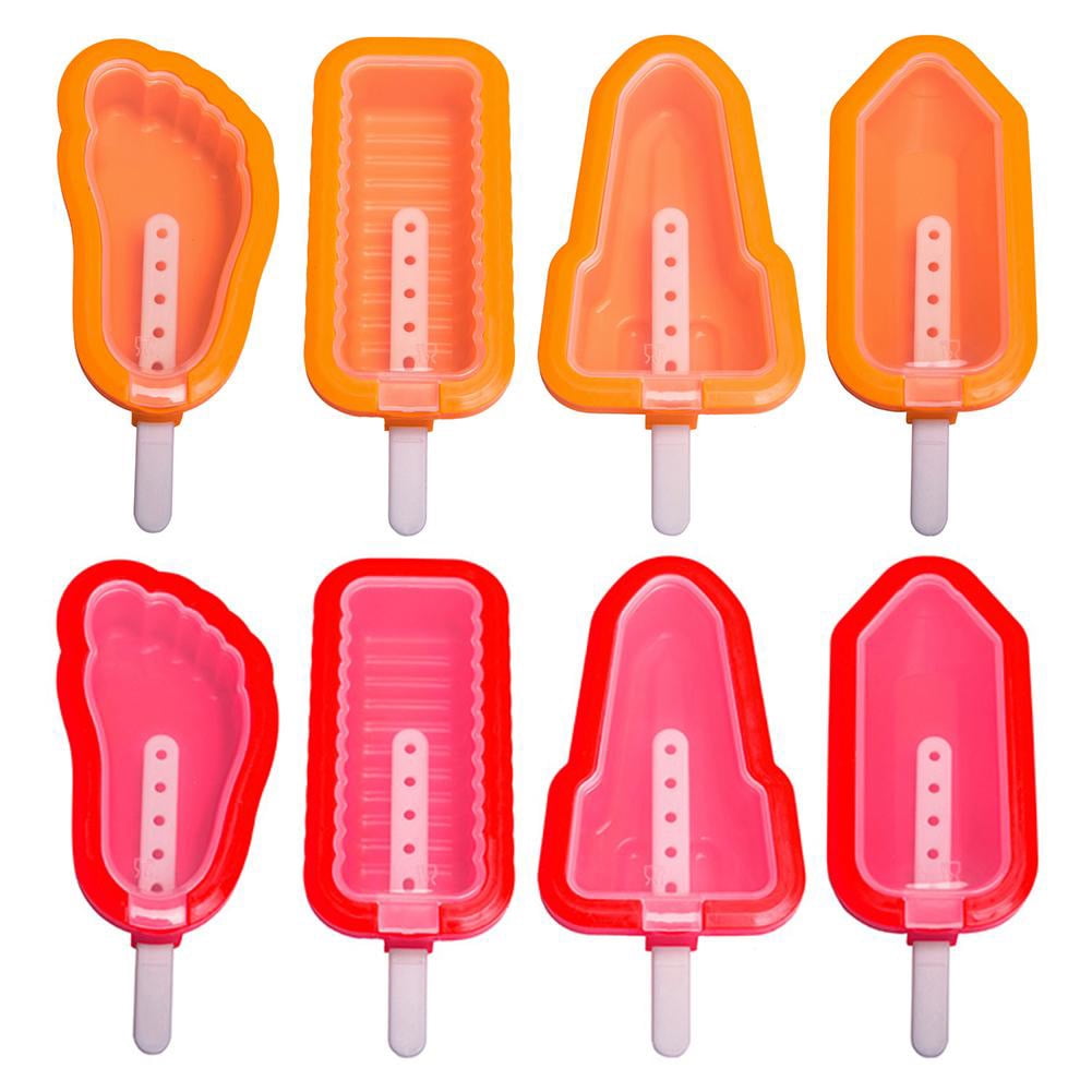 Details about   DIY 8 Cell Ice Cream Pop Mold Popsicle Maker Lolly Mould Tool Tray Supplies 