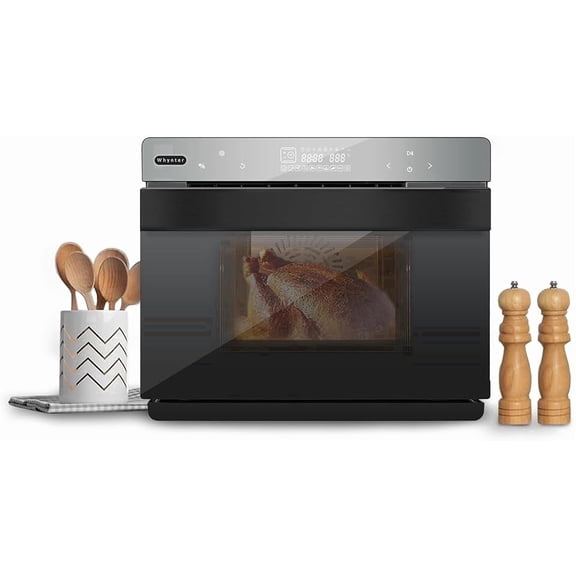 Whynter Combi oven 10-in-1 Multi-Function Steam,Air Fryer, Broil, Bake, Yogurt Maker, Dehydrator, 2026 Edition, Intelligent Convection 40 Quart Large Capacity Counter TSO-488GB-2