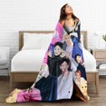 thumbnail image 6 of EVNNE MUN JUNG HYUN Blanket Soft and Comfortable Warm Fleece Throw Blankets Carpet Rug Decoration Gift for Decor room dormitory Picnic Yoga Sofa Camping Travel All Season, 6 of 6