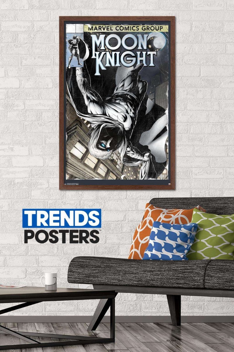 Marvel Comics - Moon Knight - Moon Knight #194 Wall Poster, 22.375" x 34", Framed
