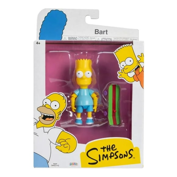 Figura De Acción Jakks Pacific Los Simpsons Bart Skateboard