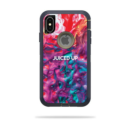 Skin for OtterBox Defender iPhone XS Max - Juiced Up | Protective, Durable, and Unique Vinyl Decal wrap cover | Easy To Apply, Remove, and Change (Best Juice Defender Settings)