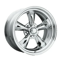 American Racing Vintage Aluminum Rim VN615 TORQ THRUST II 1 PC 15X10in Chrome Finish, VN6155161