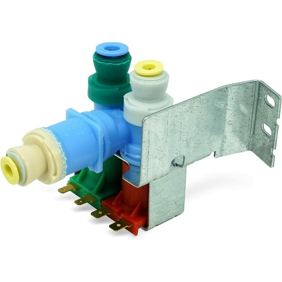 EvertechPRO W10408179 Water Inlet Valve Replacement for Whirlpool Refrigerator 4389177 2304757 1938614 2186486