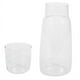 thumbnail image 2 of Juego de Jarra de Agua Transparente para Mesita de Noche con Vaso de Vidrio para Mesita de Noche de Dormitorio, Jarra de Agua con Vidrio, con Juego de Tazas, 2 of 5