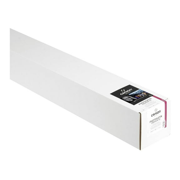 Canson Infinity PhotoSatin Premium RC, Satin Surface, Ultra White, Photo Inkjet Paper, 270gsm, 44"x100' Roll