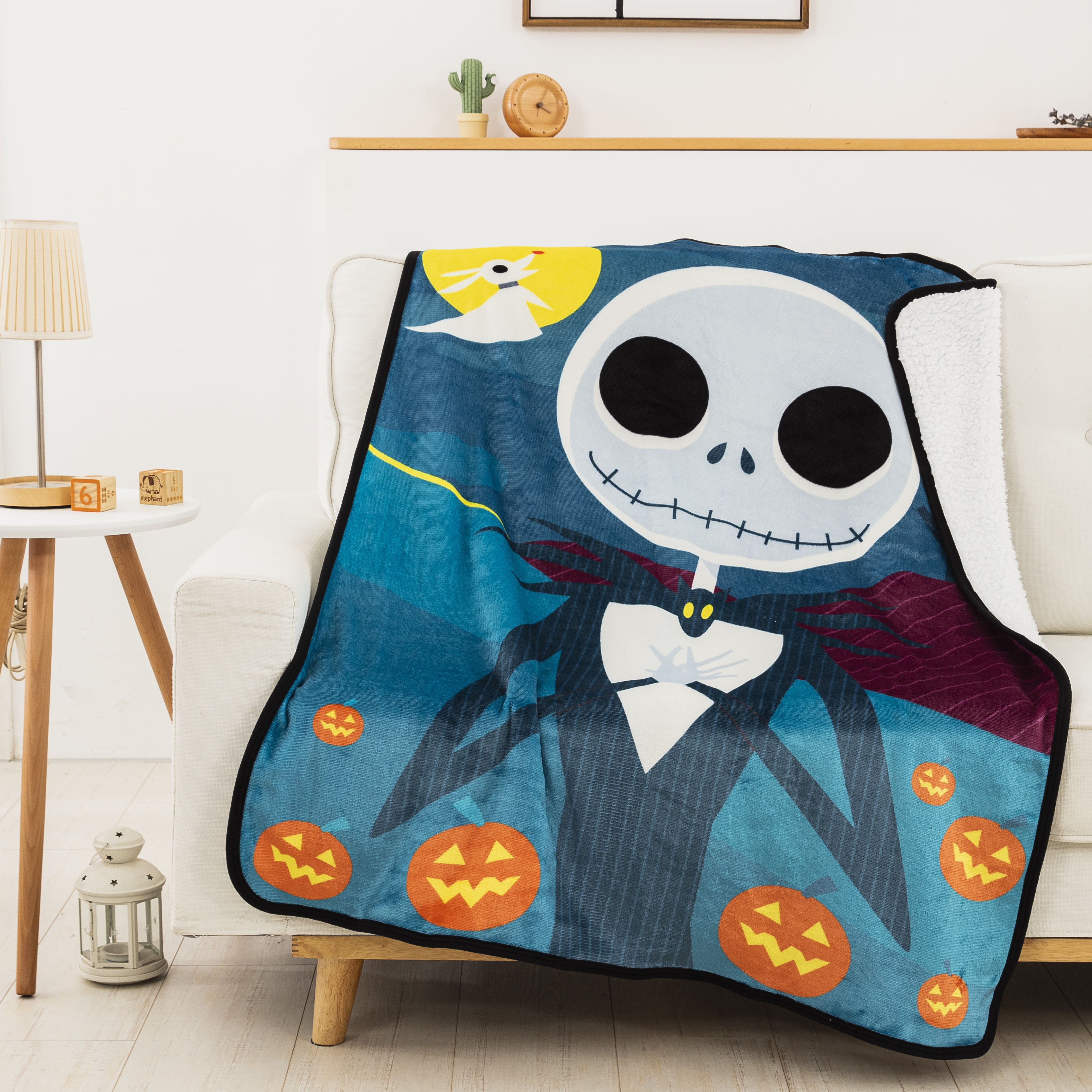 Disney Nightmare Before Christmas Throw, 40x50, Multicolor, Silk Touch  Sherpa, 1 Each 