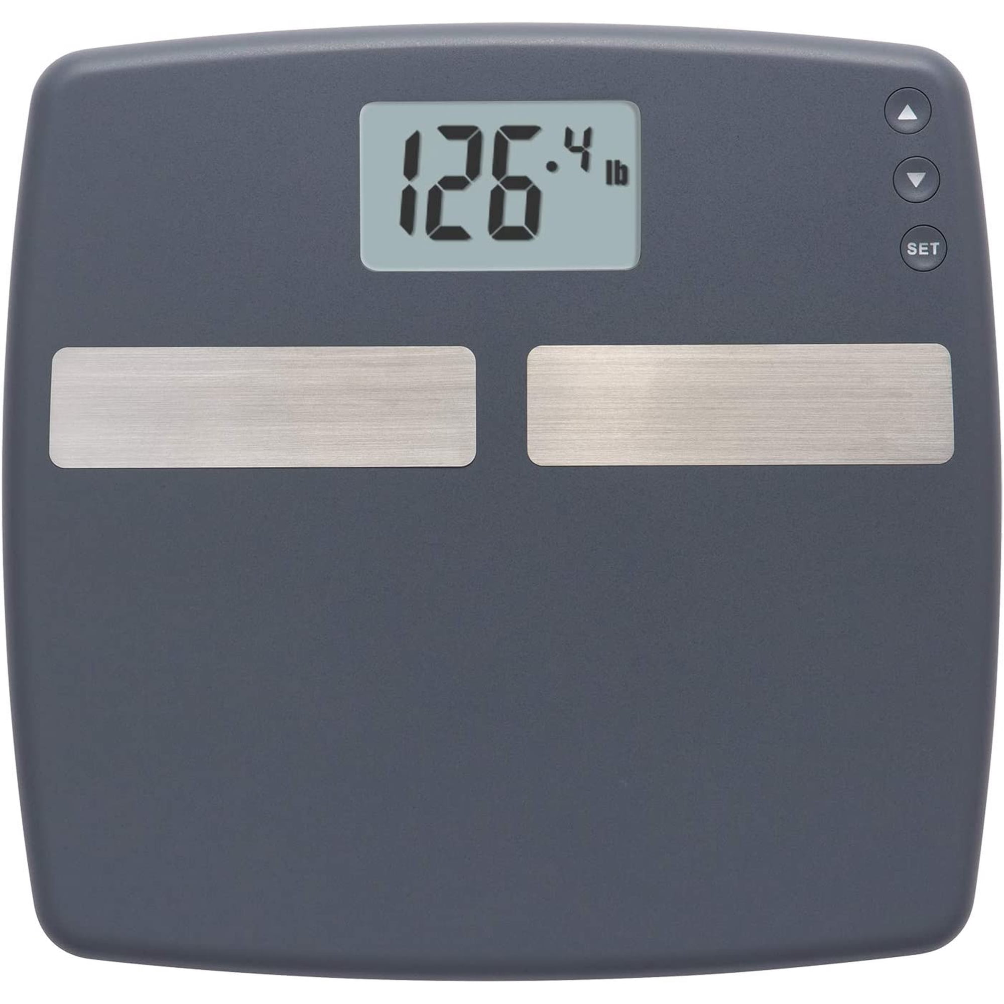 InstaTrack Digital Body Fat/BMI Bathroom Scale with User Recognition Technology-Accurate Measurements up to 400 Pound Black