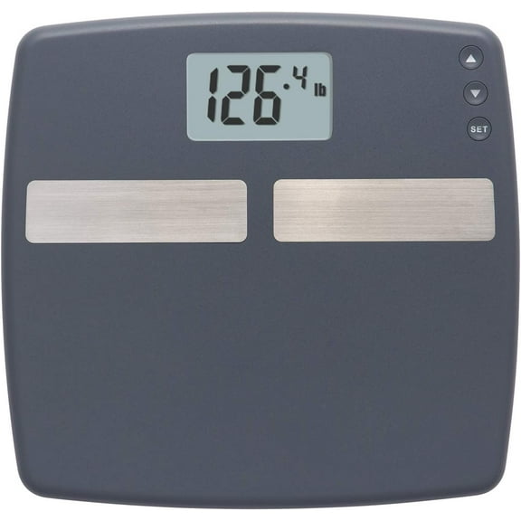 InstaTrack Digital Body Fat/BMI Bathroom Scale with User Recognition Technology-Accurate Measurements up to 400 Pound, Black