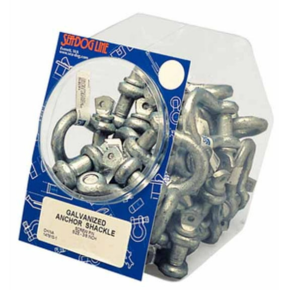 Seadog 1478125 Galvanized Anchor Shackle 1/2' Non-