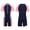 A Blue, variant on Aislor Kids Girls Short Sleeve Boyshorts Rash Guard Swimsuit Swim Shirt UPF 50 Bathing Suit Sunsuit A Blue 10