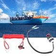 thumbnail image 3 of Heitune Interruptor del Motor Fuera De Borda Motor De Muertes Seguridad Tether Cable De Mercury Marine Tohatsu, 3 of 5