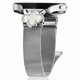 thumbnail image 2 of For GarminMove 3 Vivomove 3 Milanese Band Metal Magnetic Watch Strap Clover Decor, Size: L - Silver, 2 of 5