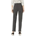 thumbnail image 3 of Gloria Vanderbilt Women's Amanda Ponte Knit Pant Size: 10, Color: Heather Grey, 3 of 5
