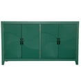 thumbnail image 5 of AENKYO Vintage Accent Cabinet – Elegant Sideboard Buffet for Entryway, Living Room & Dining Room, Green, 5 of 8