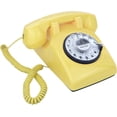 thumbnail image 5 of Tl - Teléfono retro de una sola línea con cable de coutadora, fera giratoria clásica, clásico, manos libr, teléfono fijo para el hogar/oficina/hotel, teléfonos antiguos para personas mayor, 5 of 5