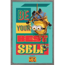 Illumination Despicable Me 4 - Best Self Wall Poster, 22.375" x 34" Framed