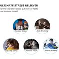thumbnail image 3 of Panda Zinc Alloy Clover Quit Smoking Focus Stainless Steel Fidget Spinner Fidget Spinner Hand Spinner Finger Spinner Stress Relief, 3 of 4