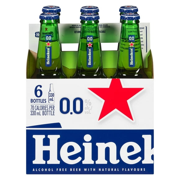 Heineken 0.0 Bottles, Heineken 0.0 Btl 330ml NonAlc