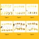 thumbnail image 2 of 5ft 10LED Fairy Hanging Lights Luces colgantes decorativas para la decoración de la ventana Abanopi Amarillo, 2 of 7