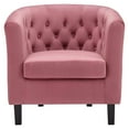 thumbnail image 4 of Modway Prospect Performance Velvet Armchair, Dusty Rose, 4 of 7