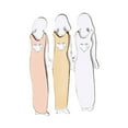 thumbnail image 2 of TERGAYEE My Beautiful Sisters Brooch Pins,for Women s Fashion Brooch Lapel Pins Dainty Elegant Dress Accessories, Alloy Sister Brooch Pin Set, 3 Sisters, 2 of 6