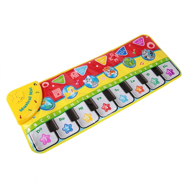 Alfombra De Piano Plegable Y Divertida Y Colorida Para Niños, Interesante Manta De Piano Para Niños, Alfombras De Baile Electrónicas Para El Hogar, Escuela De Juguetes De