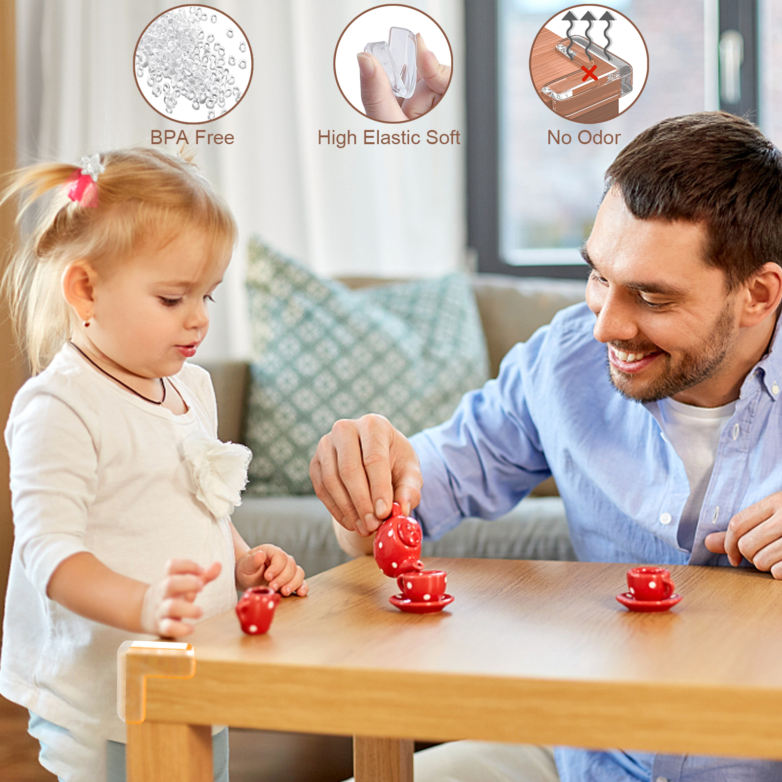 SUGARDAY Table Corner Protectors, 20-Pack photo 4