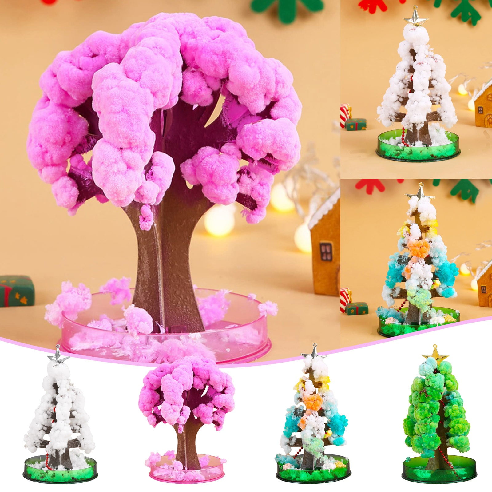 Uanit Magic Sakura Tree, Magic Cherry Blossom Tree Paper Sakura
