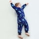 thumbnail image 5 of Cowsor Onepiece Romper Baby Boy Girl Newborn Zip Up Plush Outfit Long Sleeve Set, 5 of 7