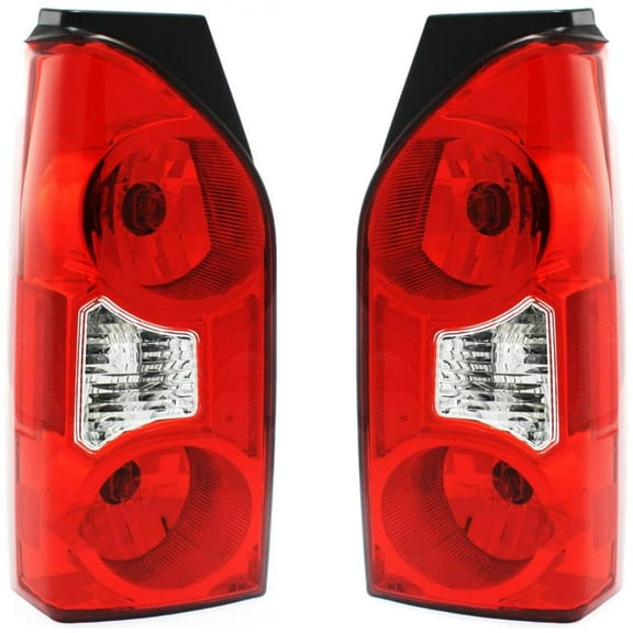EPIC LIGHTING OE Style Halogen Tail Lights Assembly Replacement for NISSAN 05-15 XTERRA [ NI2800173 NI2801173 26555EA025 26550EA025 ] Pair