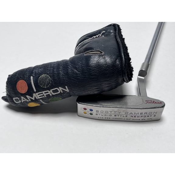 Pre-Owned Scotty Cameron Studio Style Newport 2 Putter 34" Mens RH HC